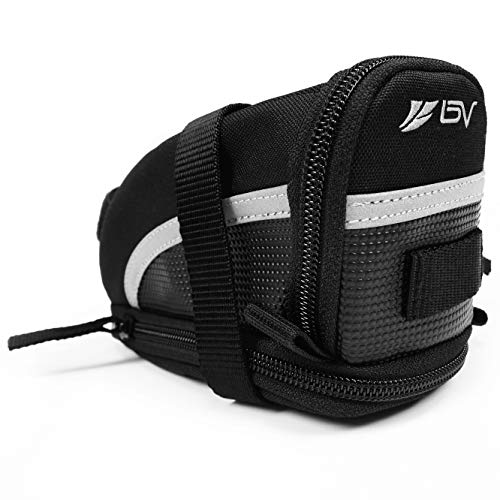 Best Overall - BV Bicycle Strap-On Bike Saddle Bag