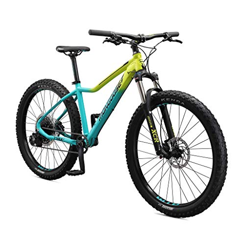 Mongoose Tyax Expert Adult Mountain Bike with 27.5-Inch Wheels