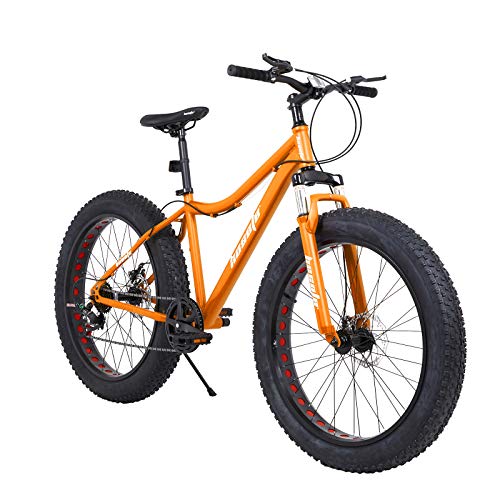 Hosote 26 inch 7-Speed Fat Tire Mountain Bikes