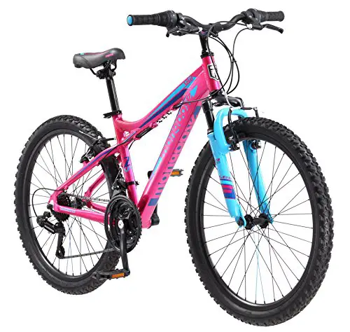 Best for Girls - Mongoose Silva Mountain Bike For Women and Girls with 24-Inch Wheels